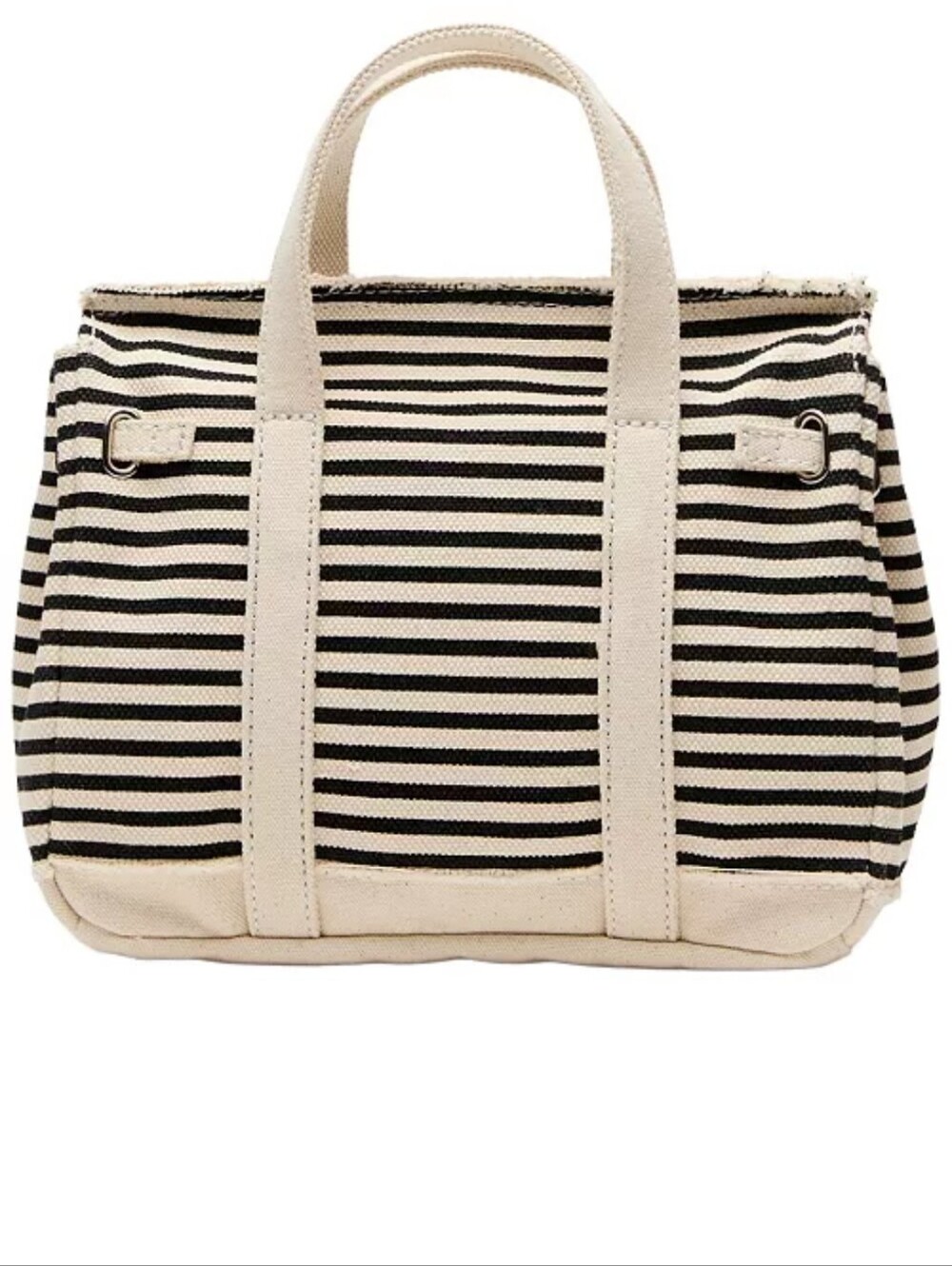 Sunwin VIRAL Boatkin Madaket Small Midnight Stripe Classic Tote Bag - Picture 2 of 2